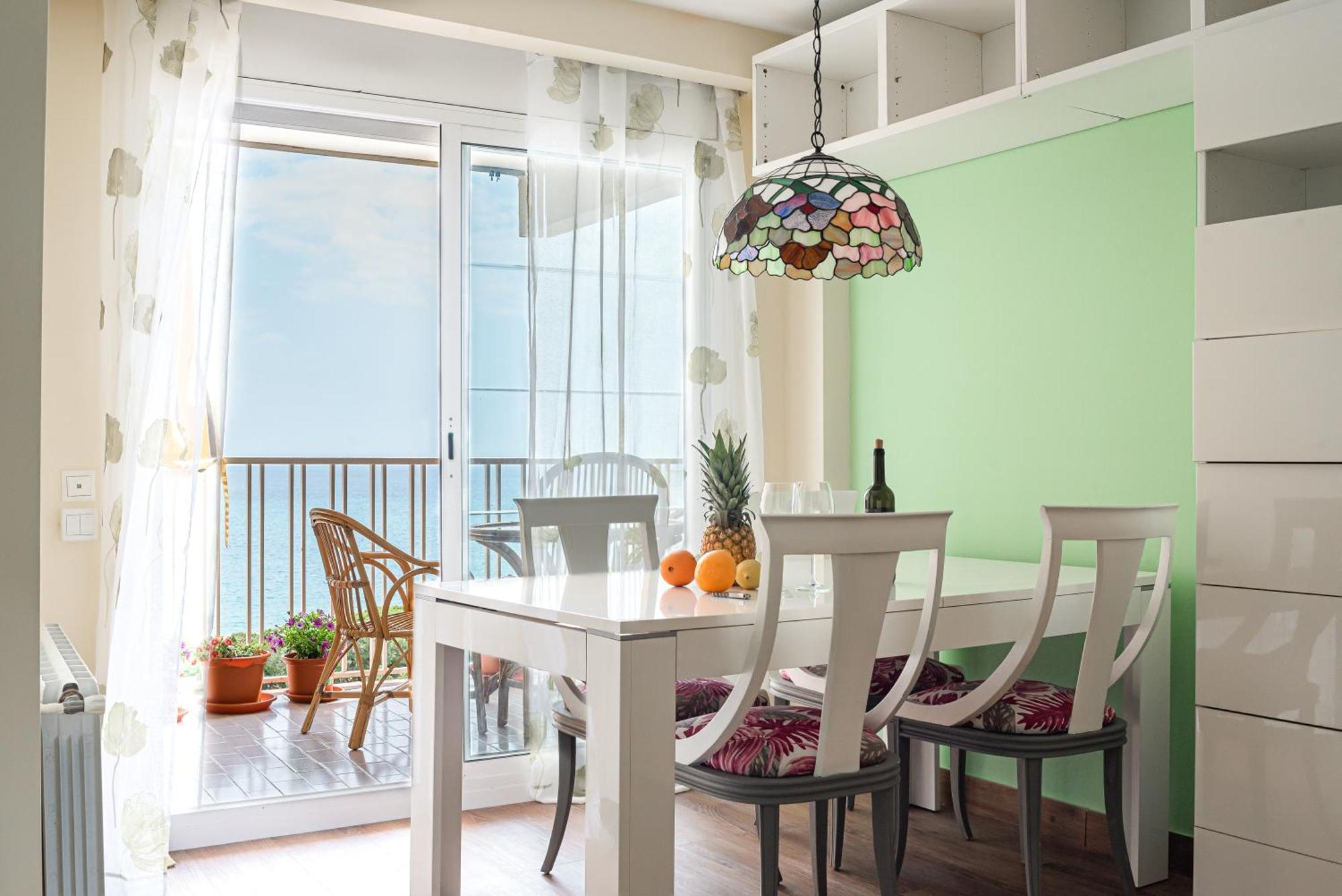 Sea View Apartments Malgrat de Mar Luaran gambar